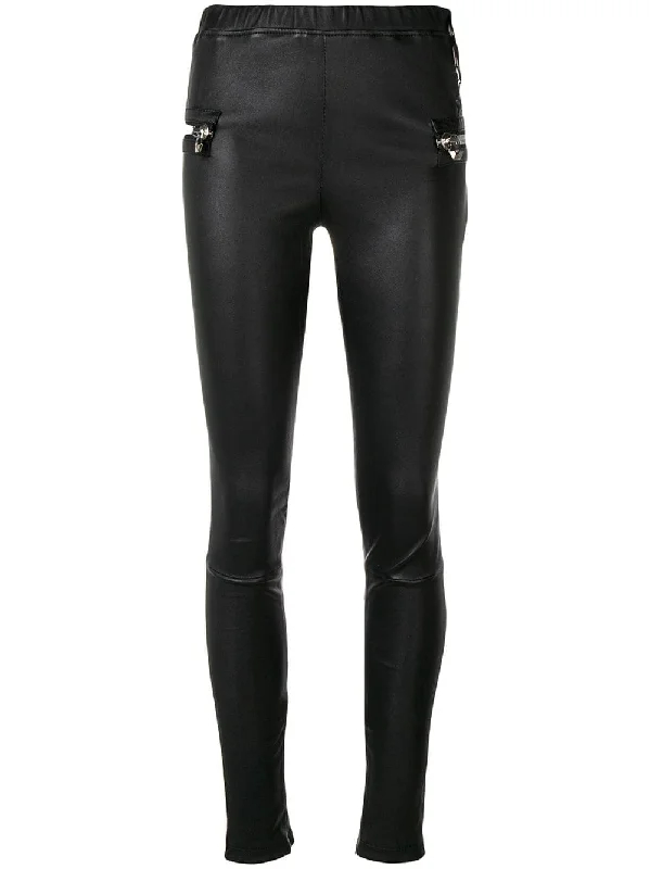 lambskin skinny trousers Trousers Timeless Classic