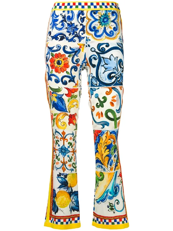 St Maioliche trousers Trousers Winter Warm
