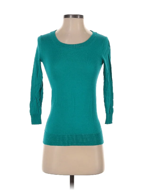 Wool Pullover Sweater Slim Sleeve Pullover