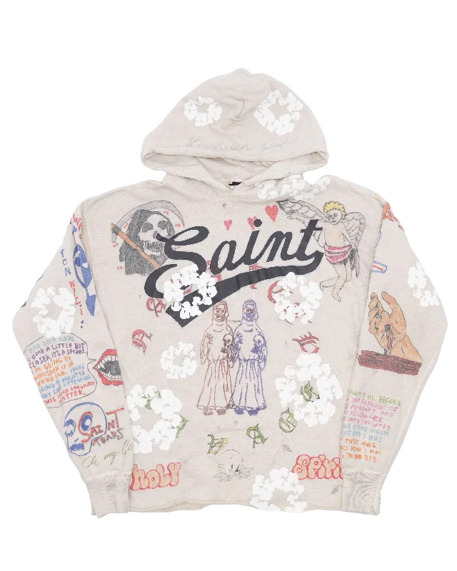 Graffiti Hoodie Hoodie Sweatshirt Pullover