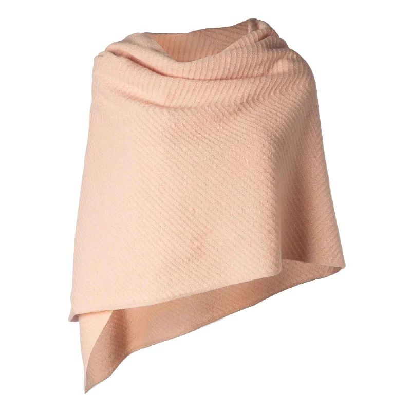 Lambswool Shawl- Pink Classic Lace Shawl Wrap