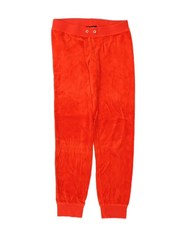 JUICY COUTURE Womens Velour Tracksuit Trousers Joggers UK 6 XS Orange Trousers Mesh Breathable JUICY COUTURE Womens Velour Tracksuit Trousers Joggers UK 6 XS Orange Trousers Mesh Breathable