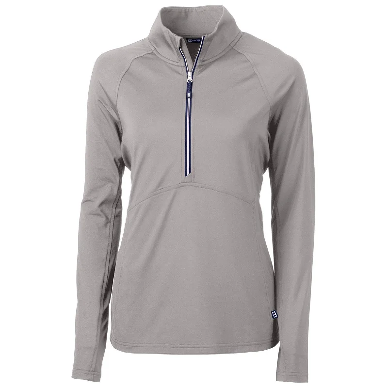 Cutter & Buck Women's Polished Adapt Eco Knit Recycled Half Zip Pullover Cashmere Luxurious Pullover Cutter & Buck Women's Polished Adapt Eco Knit Recycled Half Zip Pullover Cashmere Luxurious Pullover