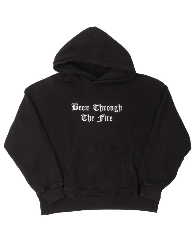 'Been Through The Fire' Hoodie Hoodie with Illustration Artistic Creative