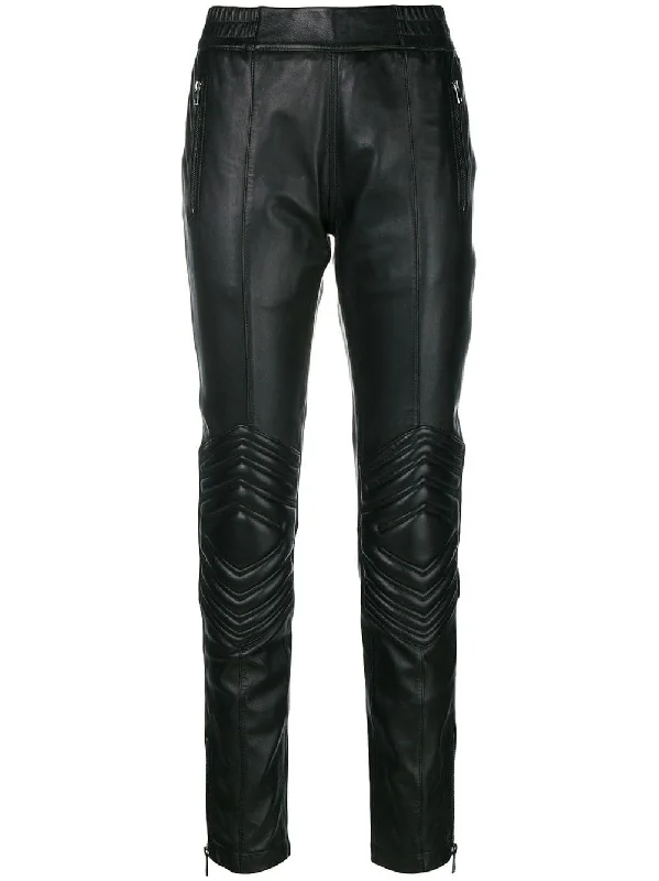 Fashion Show biker trousers Trousers Review Highly