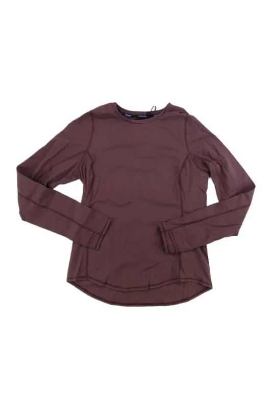 Janji Womens Mercury Crew Pullover Boxy Neck Sweater