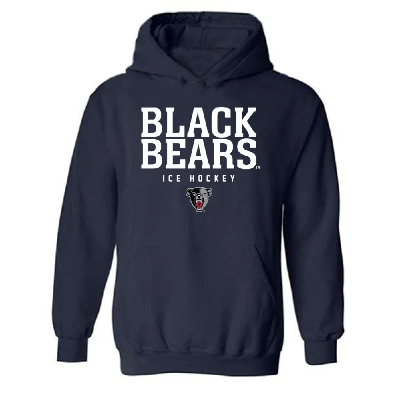Maine - NCAA Women's Ice Hockey : Lily Fetch - Classic Fashion Shersey Hooded Sweatshirt Hoodie with High Neck Warm Protective Maine - NCAA Women's Ice Hockey : Lily Fetch - Classic Fashion Shersey Hooded Sweatshirt Hoodie with High Neck Warm Protective