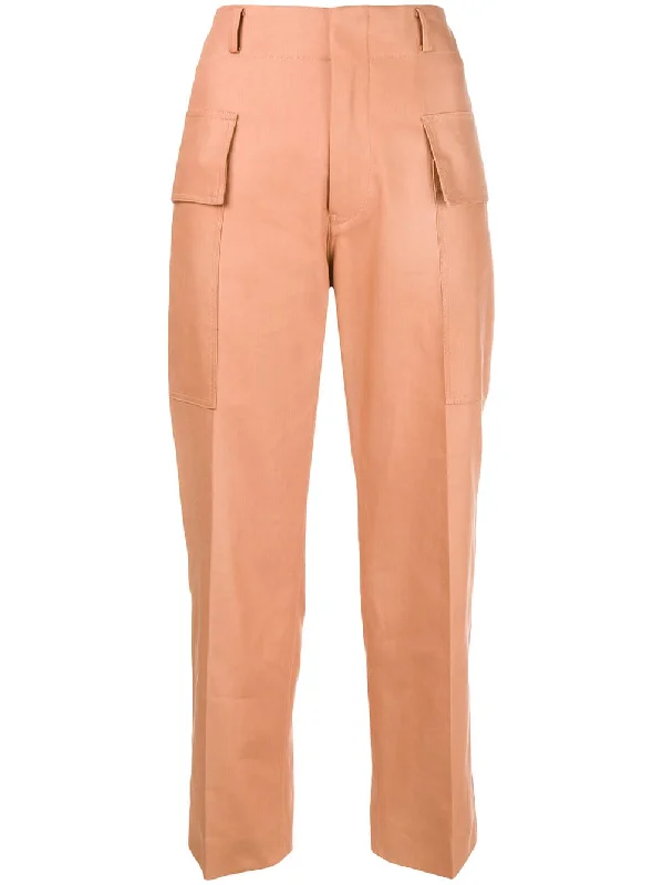 cargo cropped trousers Trousers Seasonal Trendy