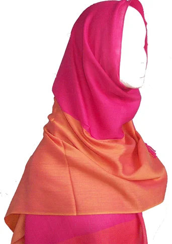 Elegant multi-shaded shawl - Model 10089 Elegant Velvet Shawl Wrap