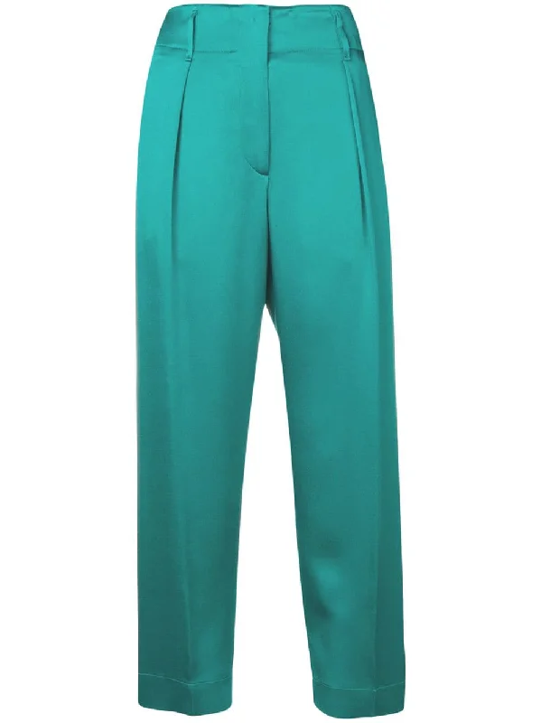 cropped straight-leg trousers Trousers Hiking Durable