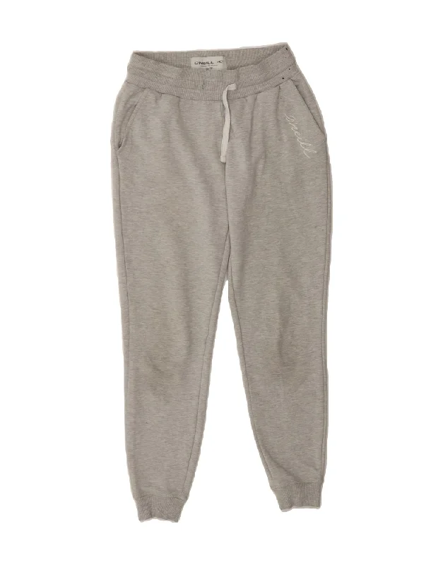 O'NEILL Womens Tracksuit Trousers Joggers UK 6 XS  Grey Polyester Trousers Recommended Stylist