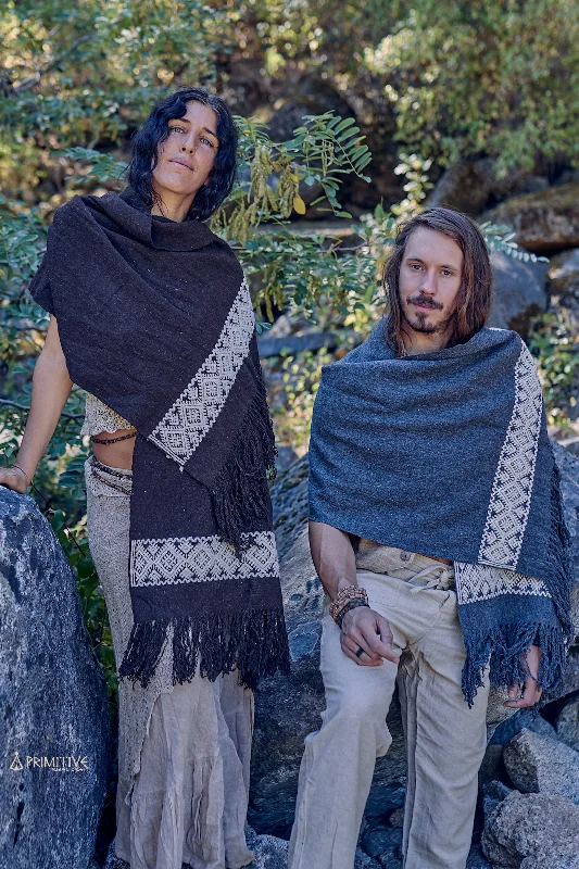 Handloom Wool Shawl ⋙⋘ with Hand Embroidery ⋙⋘ Casual Cotton Shawl