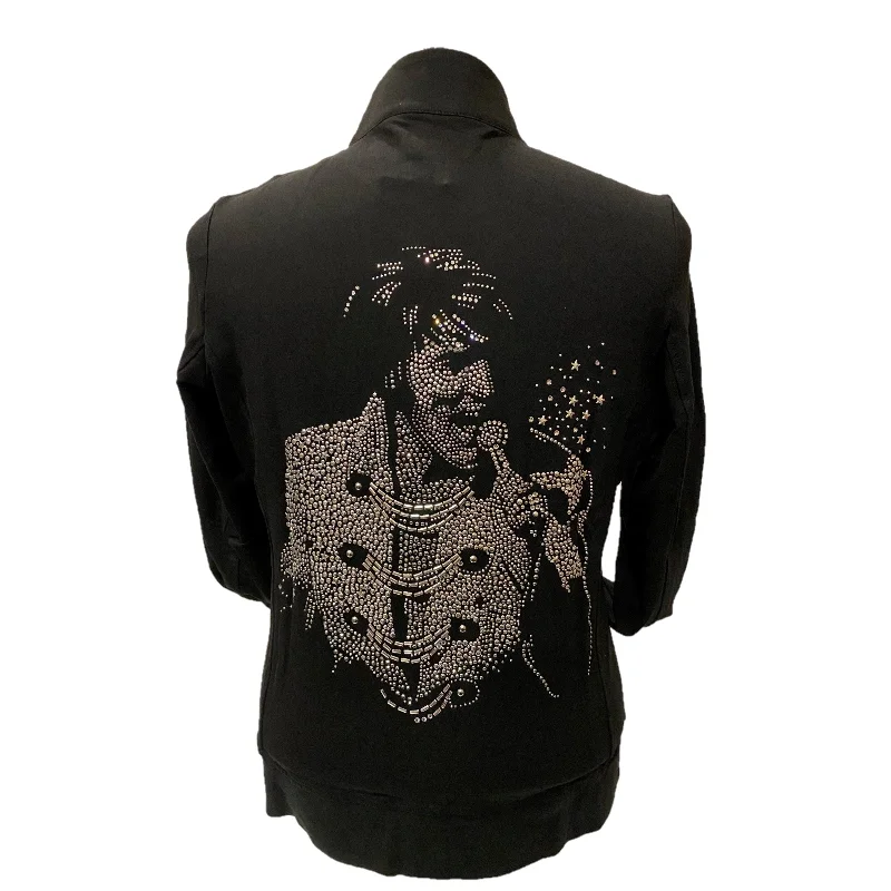 Elvis Signature Style: Elvis Chain Jumpsuit Women's Mock Spa Jacket Bomber Jacket Anorak Windbreaker