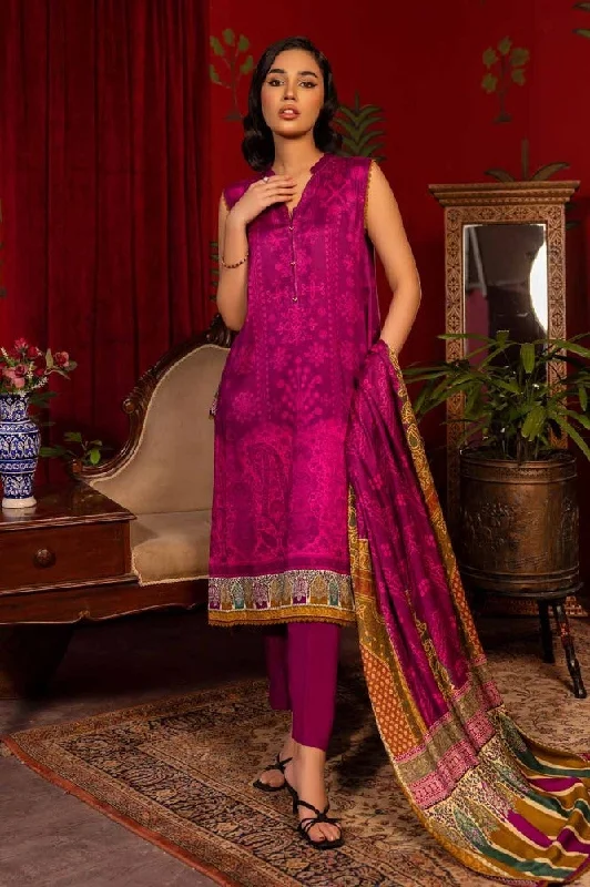 Gul Ahmed 3PC Digital Printed Pashmina Unstitched Suit with Digital Printed Pashmina Shawl AP-32008 Stylish Pashmina Shawl Wrap