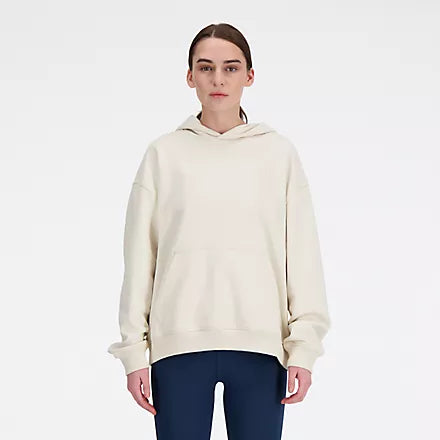 Women's New Balance Athletics French Terry Hoodie Hoodie with Bell Sleeves Flared Feminine Women's New Balance Athletics French Terry Hoodie Hoodie with Bell Sleeves Flared Feminine