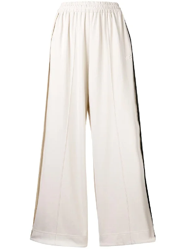 striped wide-leg casual trousers Trousers Cargo pockets