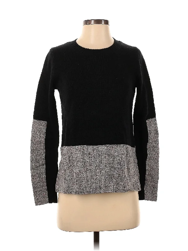 Wool Pullover Sweater Peter Pan Collar