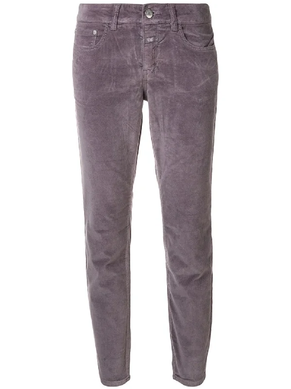 classic slim-fit trousers Trousers Wedding White