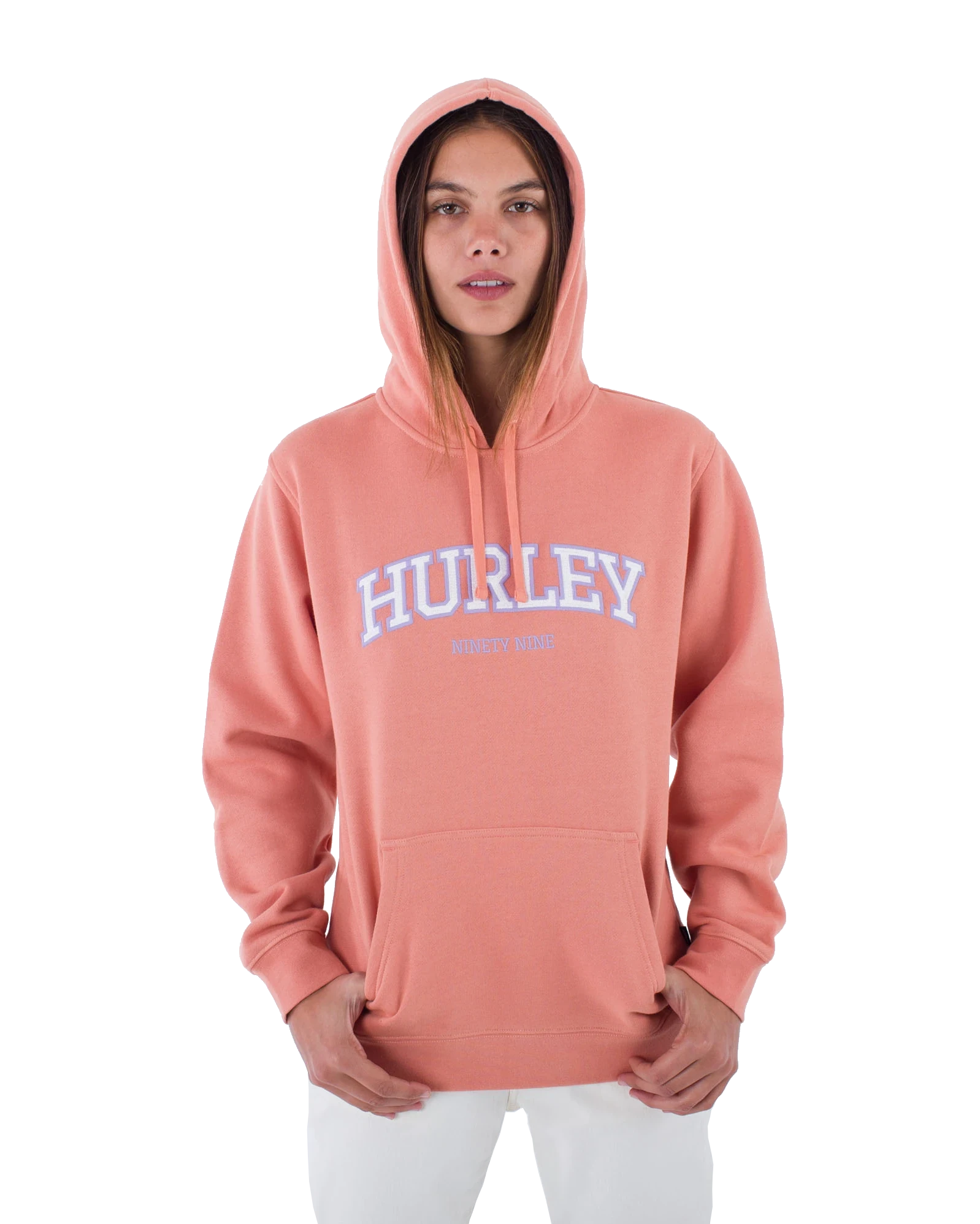 Hygge Pullover Hoodie in Muted Clay Wide Sleeve Pullover