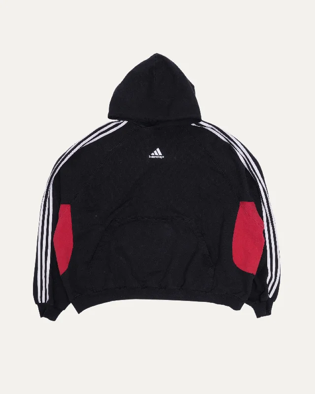 Adidas Teamgeist Hoodie Hoodie with Snap Buttons Easy Quick