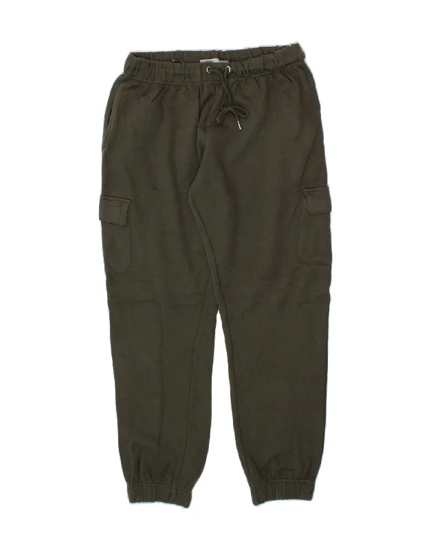 OASIS Womens Cargo Tracksuit Trousers Joggers UK 16 Large  Khaki Trousers New Arrival