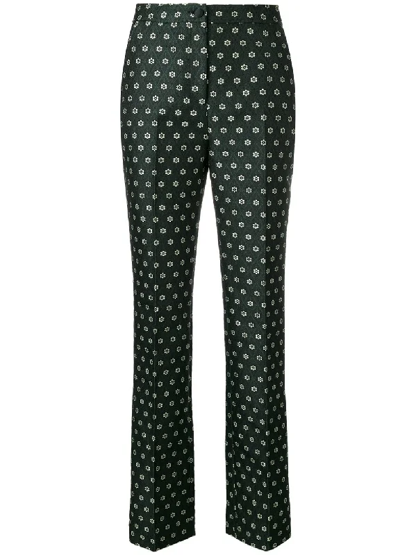 floral tailored trousers Trousers Tapered Slim Fit
