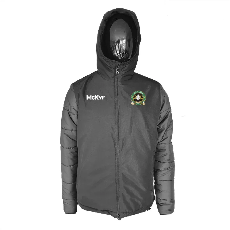 Mc Keever Hertfordshire GAA Core 22 Stadium Jacket - Adult - Black A-Line Jacket Boat Neck Shawl Collar Mc Keever Hertfordshire GAA Core 22 Stadium Jacket - Adult - Black A-Line Jacket Boat Neck Shawl Collar