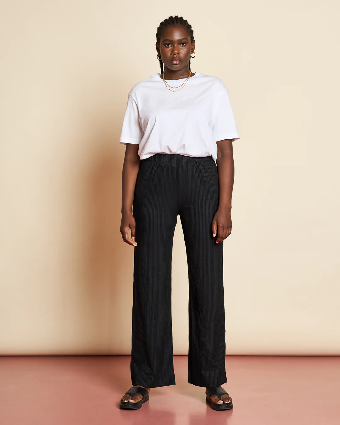 JAN 'N JUNE Smilla trousers black women Trousers Evening Elegant