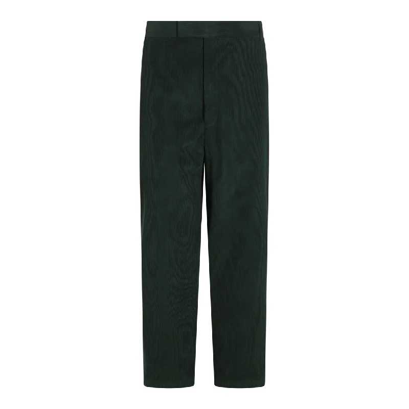 Thom Browne Trousers Green Trousers Ceremony Elegant