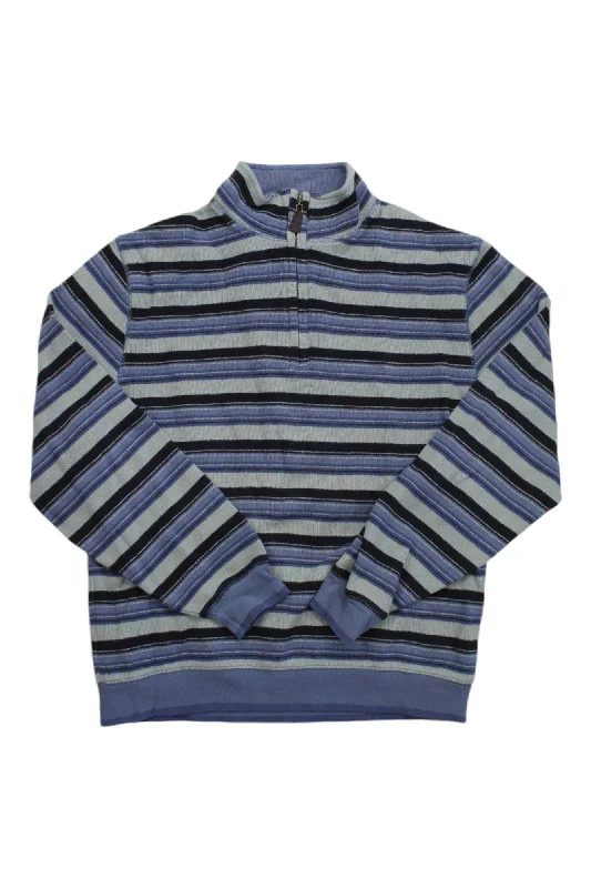 Pendleton Mens Half-Zip Pullover Ruffled Neck Pullover