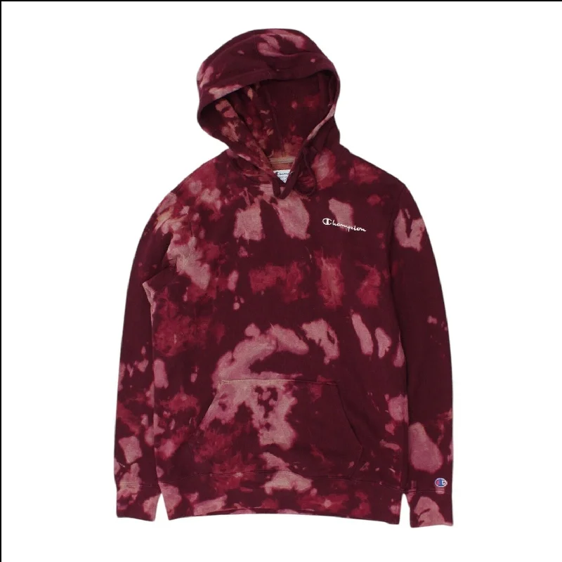 Champion Womens Purple Tie-Dye Pullover Hoodie | Sportswear Hoody VTG Turtleneck Warm Pullover Champion Womens Purple Tie-Dye Pullover Hoodie | Sportswear Hoody VTG Turtleneck Warm Pullover