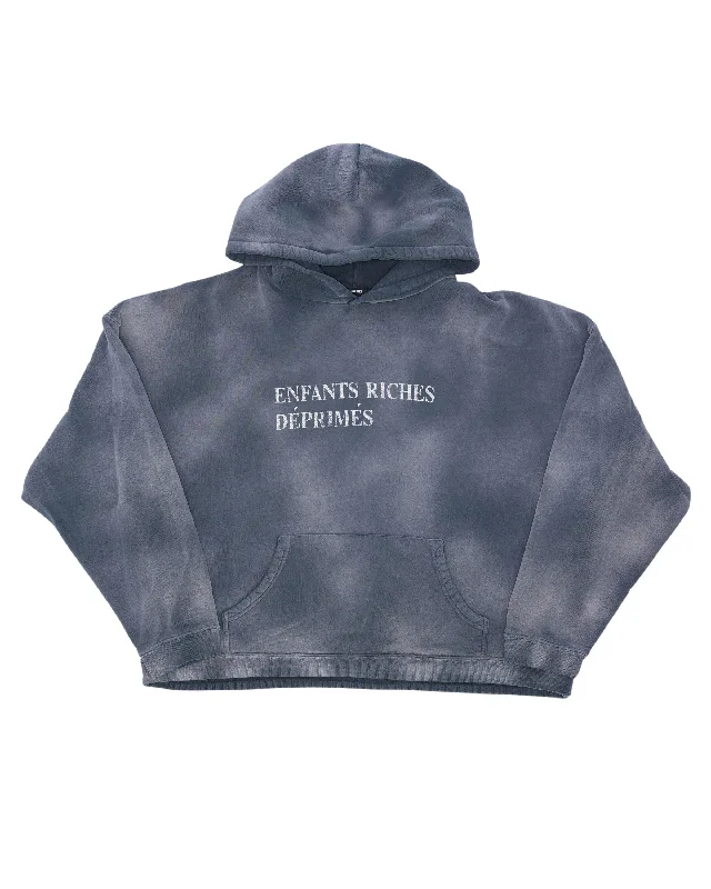 Sun-Faded Classic Logo Hoodie Hoodie with Fur Luxurious Winter