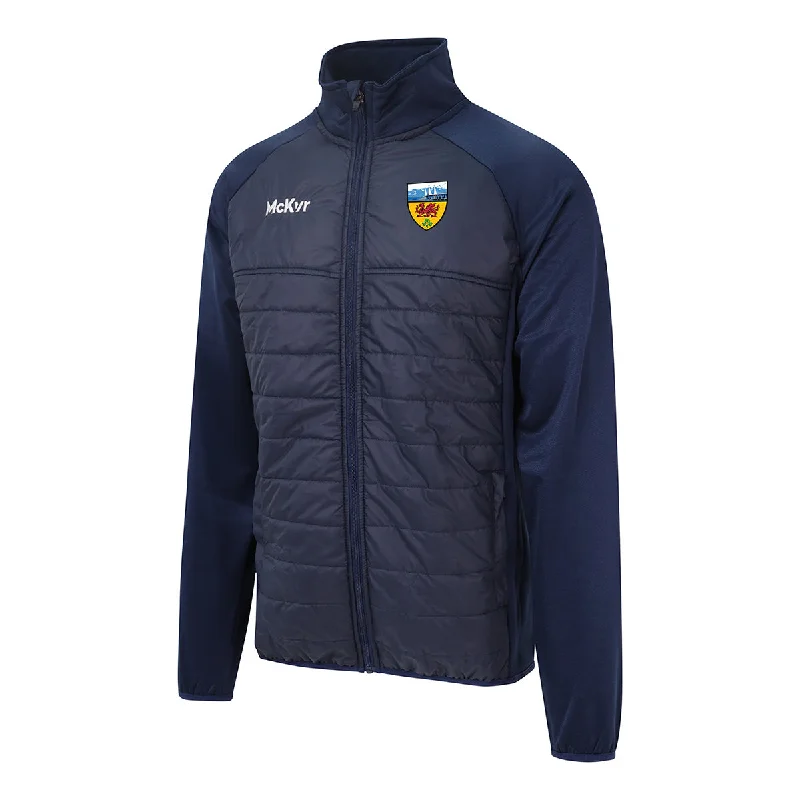 Mc Keever Gloucestershire GAA Core 22 Hybrid Jacket - Adult - Navy Elasticated Jacket Padded Jacket Insulated Jacket Mc Keever Gloucestershire GAA Core 22 Hybrid Jacket - Adult - Navy Elasticated Jacket Padded Jacket Insulated Jacket