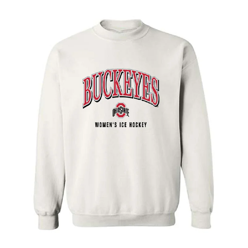 Ohio State - NCAA Women's Ice Hockey : Maria Roth - Classic Shersey Crewneck Sweatshirt Hoodie Jacket Zipper Layering Ohio State - NCAA Women's Ice Hockey : Maria Roth - Classic Shersey Crewneck Sweatshirt Hoodie Jacket Zipper Layering