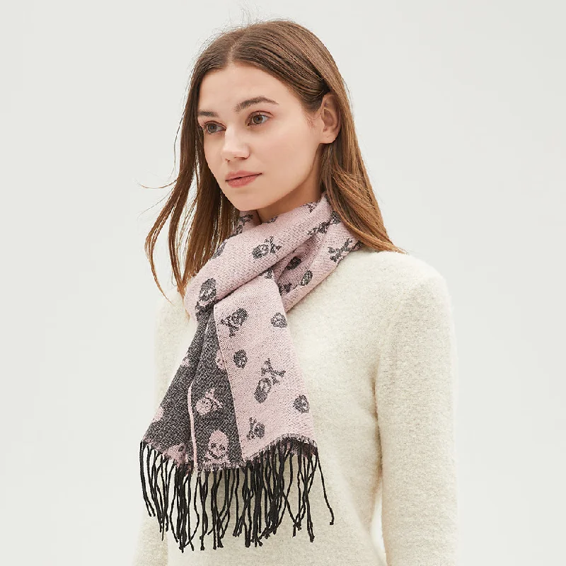 Women's Warm Scarf Cozy Shawl Soft Long Wrap for Fall and Winter Stylish Knit Shawl Wrap