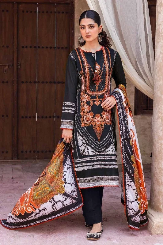 Gul Ahmed 3PC Embroidered Khaddar Unstitched Suit with Pashmina Shawl AP-32053 Warm Knit Shawl Wrap