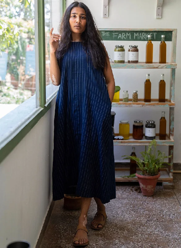 Indigo Stream Dress