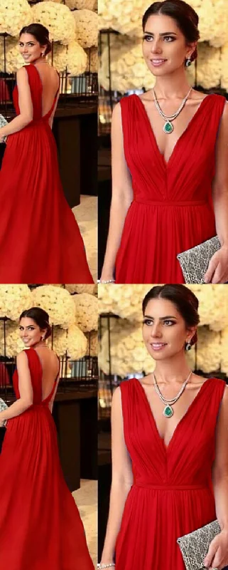red evening gown prom dress    cg17239