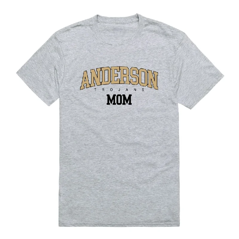 Anderson University Trojans Mom T-Shirts Embroidered Appliqued Beaded