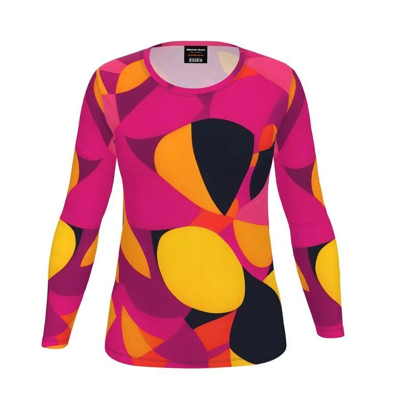 Munich Long Sleeve Print Tee - Airline Series Zippered Front Buttoned Front Snap Front Munich Long Sleeve Print Tee - Airline Series Zippered Front Buttoned Front Snap Front