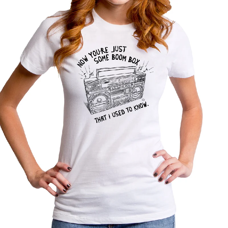 Boom. Box Women's T-Shirt Iron Safe Non-Iron Wrinkle Free