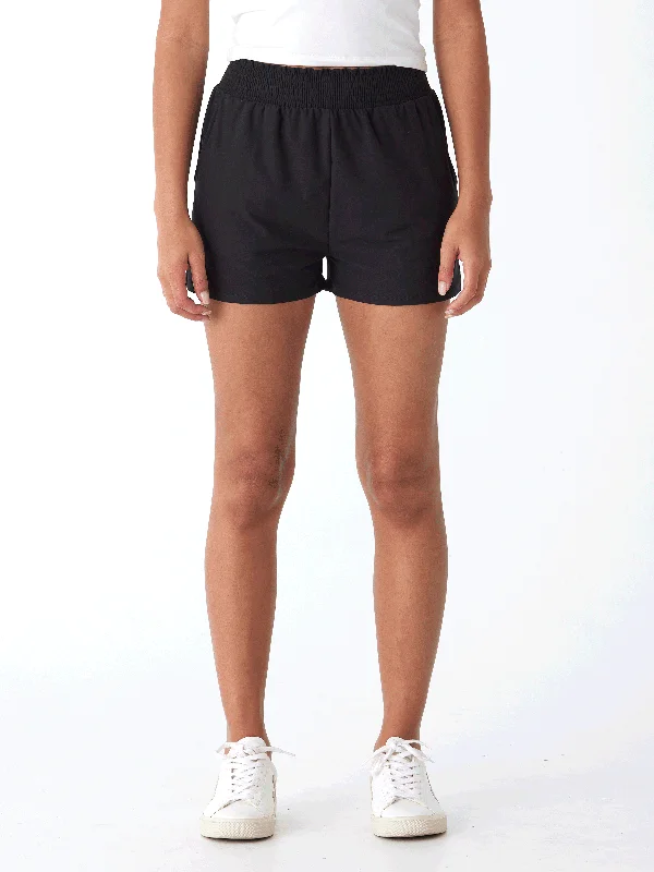 Gwyneth Luxe Jersey Short Long Sleeve Jersey Tee