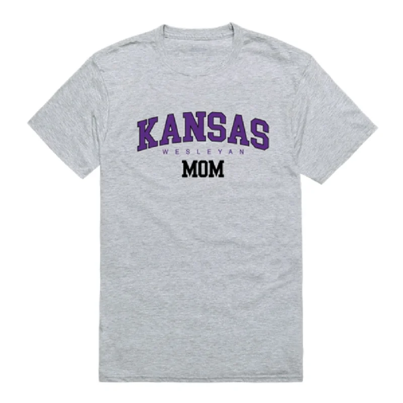 Kansas Wesleyan University Coyotes Mom T-Shirts Nylon Fabric Polyester Fabric Spandex Fabric Kansas Wesleyan University Coyotes Mom T-Shirts Nylon Fabric Polyester Fabric Spandex Fabric