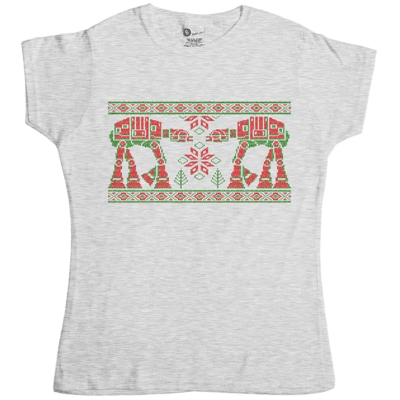Knitted Jumper Style Snow Walkers Alt Colours Fitted Womens T-Shirt Hooded Caped Shawl Collar Knitted Jumper Style Snow Walkers Alt Colours Fitted Womens T-Shirt Hooded Caped Shawl Collar