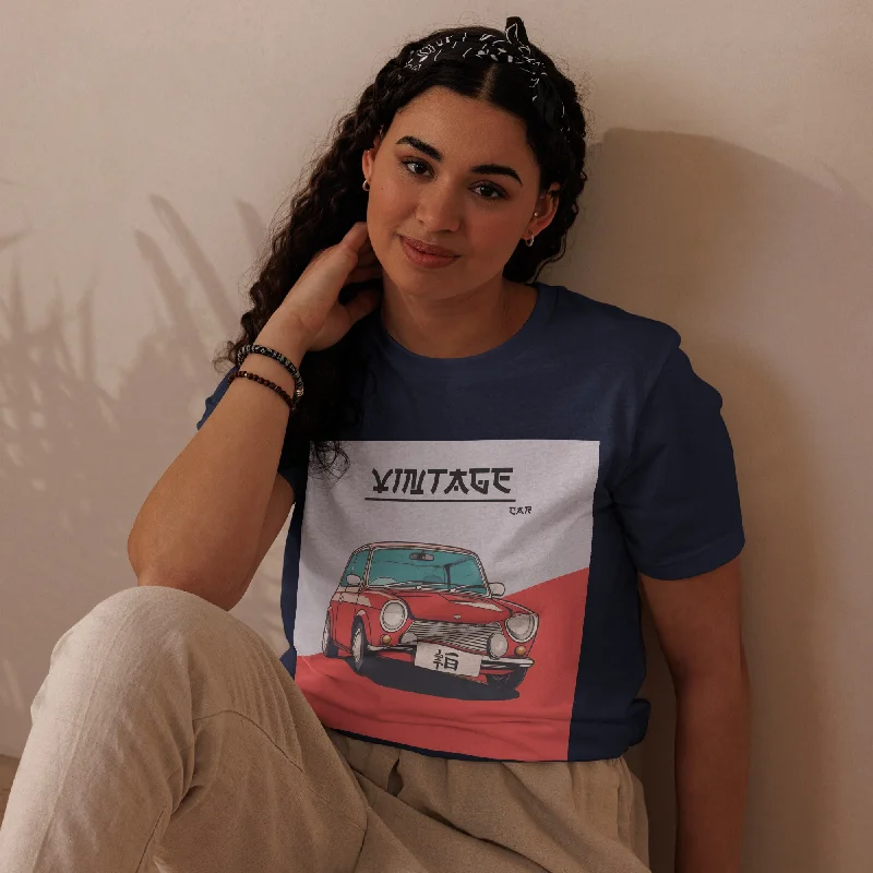 Mr Bean Car Vintage Graphic Women Staple Eco T-shirt Chenille Blend Fleece Blend Nylon Blend Mr Bean Car Vintage Graphic Women Staple Eco T-shirt Chenille Blend Fleece Blend Nylon Blend
