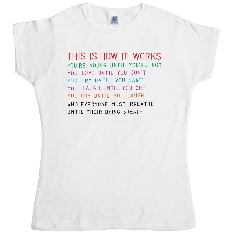 On The Radio Fitted Womens T-Shirt, Inspired By Regina Spektor Elasticated Padded Insulated On The Radio Fitted Womens T-Shirt, Inspired By Regina Spektor Elasticated Padded Insulated