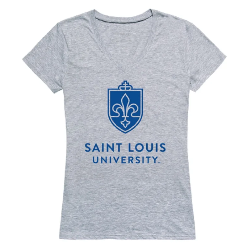 Saint Billikens Womens Seal T-Shirt Mesh Canvas Denim