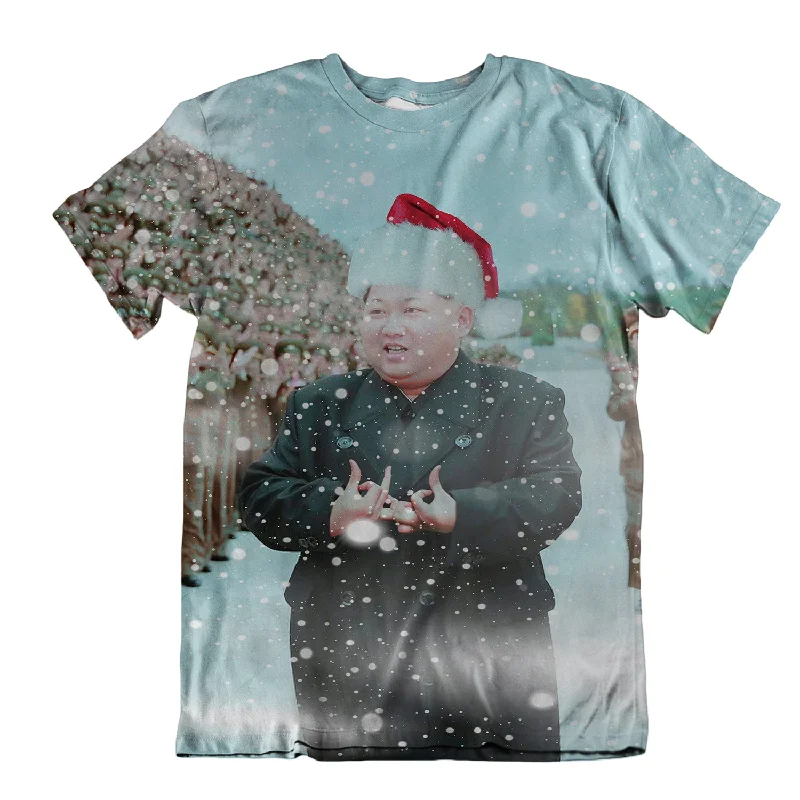 Suwoo Kim Christmas Unisex Tee Terry Blend Velvet Blend Canvas Blend