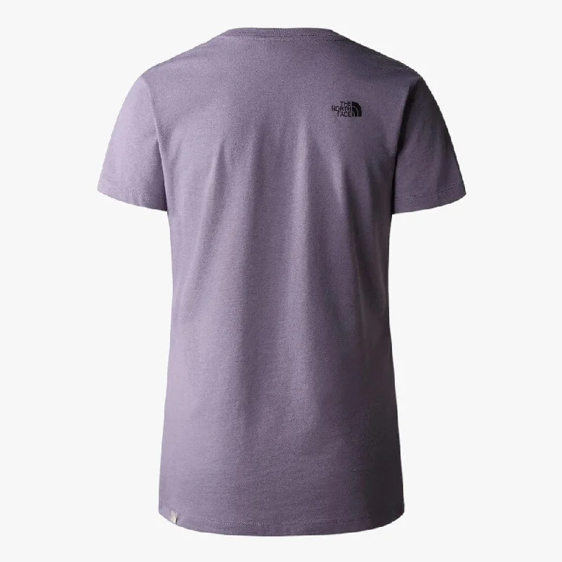The North Face Ladies Easy Short Sleeve Tee Orchid Pink Collared T-Shirt Boat Neck A-Line The North Face Ladies Easy Short Sleeve Tee Orchid Pink Collared T-Shirt Boat Neck A-Line