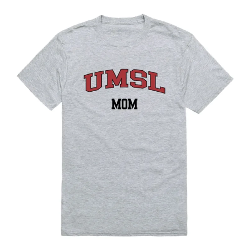 University of Missouri-Saint Louis Tritons Mom T-Shirts Mesh Blend Leather Blend Suede Blend